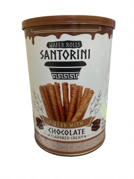 Santorini wafer Rolls Choco 400g