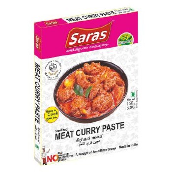 Saras sterilized meat curry paste 150g