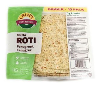 Crispy Methi Roti 10 pc