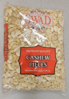 Swad Cashew Pieces 3 Lb