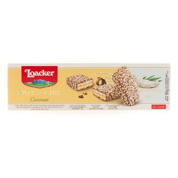 Loacker Patisserie Coconut Wafer Biscuits 100 G