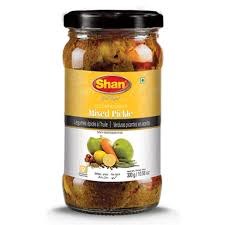 Shan mixed garlic pickle 300g