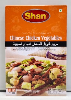 Shah Chinese Chicken Vegetables 40g