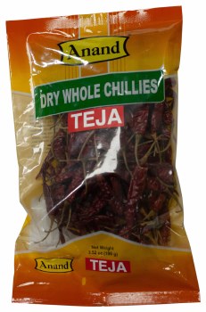 Anand Teja Dry Whole Chillies 100 G