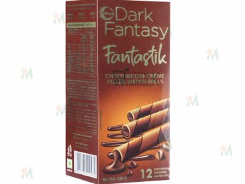 Sunfeast Dark Fantasy Fant Choco Mocha Wafer Rolls 150 G