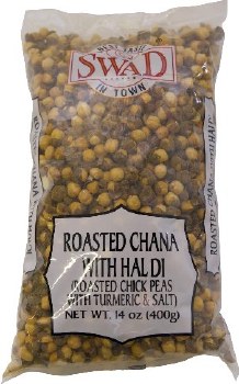 Swad Roasted Chana Haldi 14 Oz