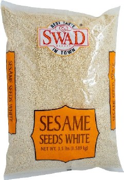 Swad Sesame Seeds White 3.5 Lbs