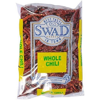 Swad Red Chilli Whole 7 Oz