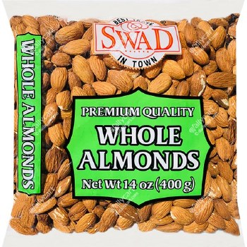 Swad Whole Almonds 14 Oz