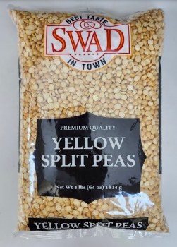 Swad Yellow Split Peas 4 Lb