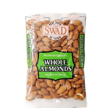 Swad Whole Almonds 7 Oz