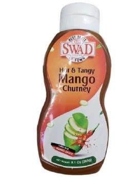 Swad Hot & Tangy Mango Chutney 260g