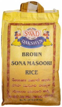 Swad Brown Sona Masoori 20 Lb