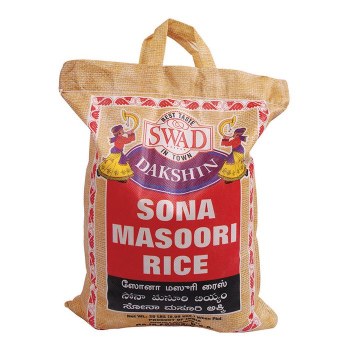 Swad Sona Masoori Rice 20 Lb