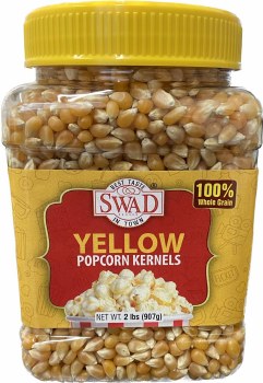 Swad Yellow Popcorn Kernels  2 Lb