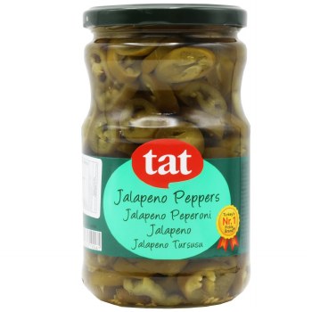 Tat Pickled Jalapeno Peppers 650g