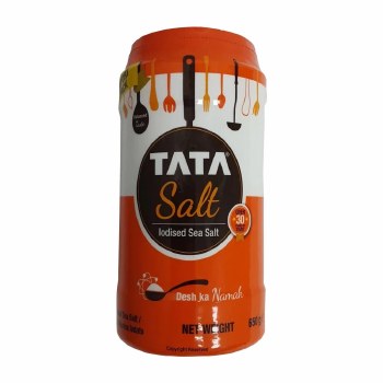 TATA Iodized Sea Salt Jar 650 G