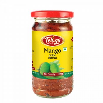 Teluigu Mango Avakaya Pickle With Garlic 300 G