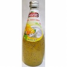 Gazab Basil Seed Drink Mango Artificial Drink 290 ML