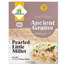 24 Mantra Pearled Little Millet 500 G