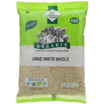 24 Mantra Organic Urad White Whole 4Lb