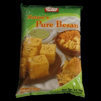 Nirav Pure Besan (Gram Flour) 10 Lbs