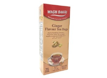 Wagh Bakri Ginger Flavour Tea Bags 50g