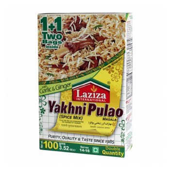 Laziza Yakhin Pulao Masala 100 G