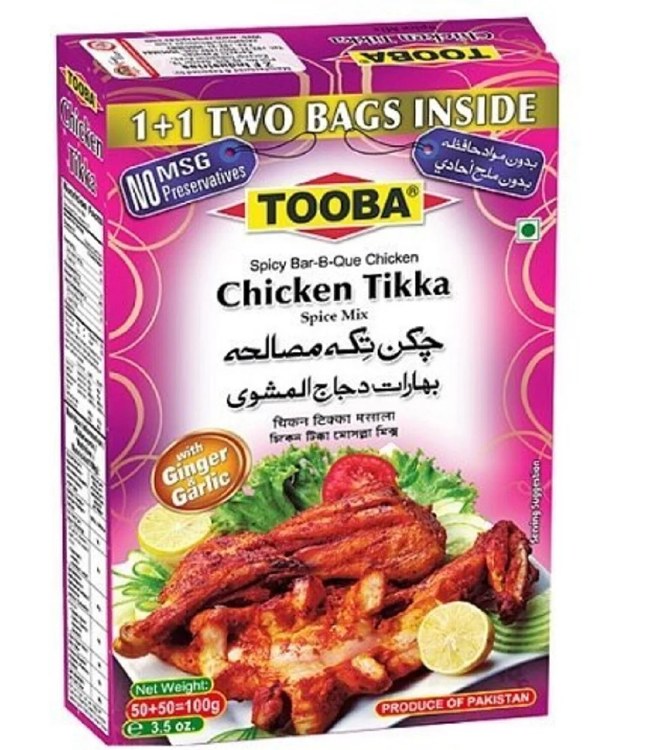 Tooba Chicken Tikka Spice Mix 100 G