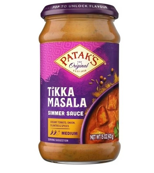 Patak Tikka Masala Sauce 525 g