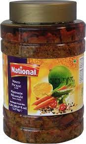 National Mixed Pickle Large 5 Lbs