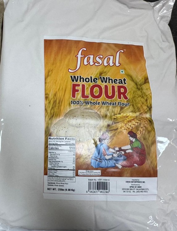 Fasal Whole Wheat Atta 20 Lbs