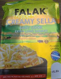 Falak Creamy Sella Basmati Rice 10 Lbs