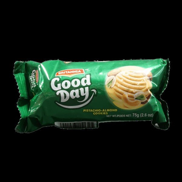 Britannia Good Day Pista Almond 75 G