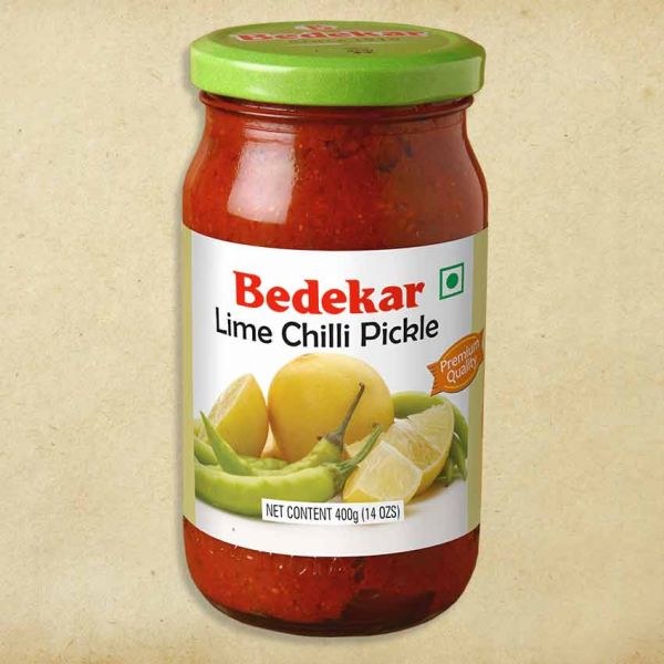 Bedekar Lemon Chilli Pickle 400 G