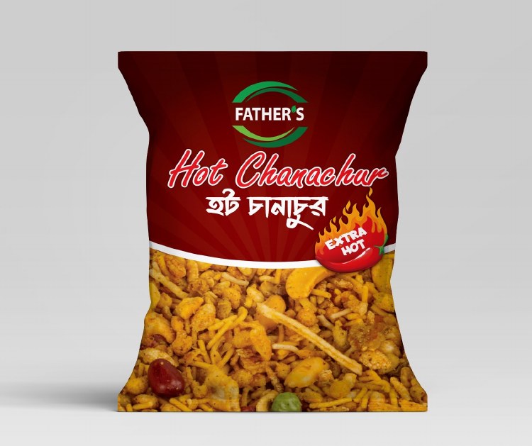 Father's Hot Chanachur 300g