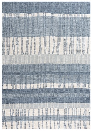 TAYLOR BLUE AREA RUG-7FT X 9FT