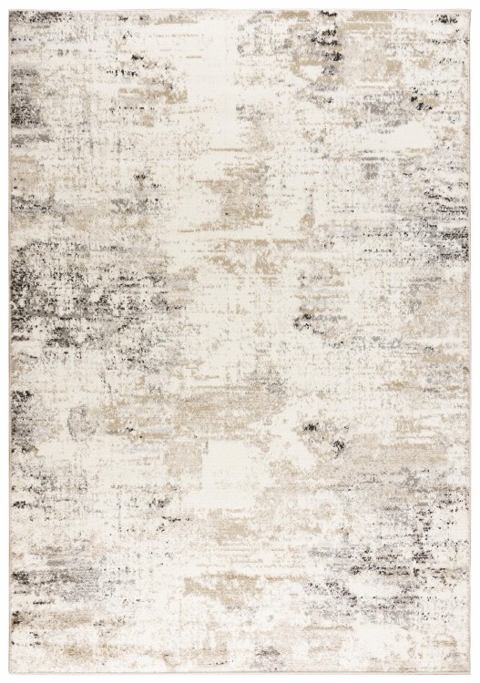 PALACE IVORY & BROWN AREA RUG-8FT X 10FT