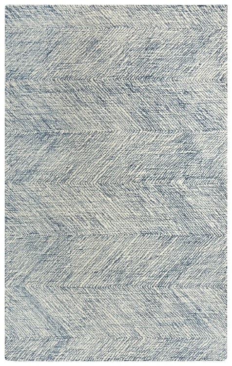 ETCHINGS IVORY & NAVY AREA RUG-8FT X 10FT