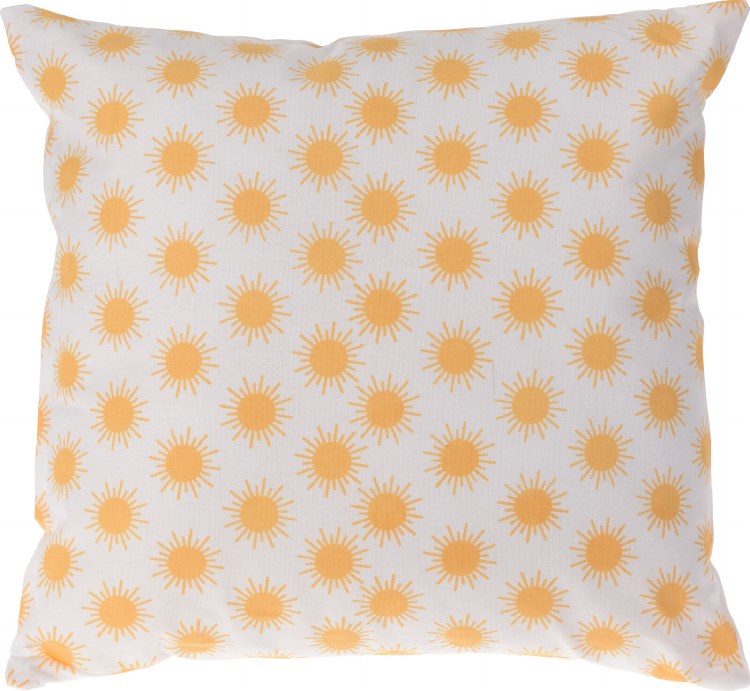 YELLOW DOT COTTON CUSHION