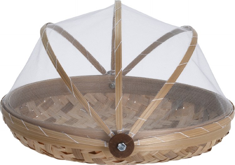 FOOD COVER-BAMBOO-SMALL