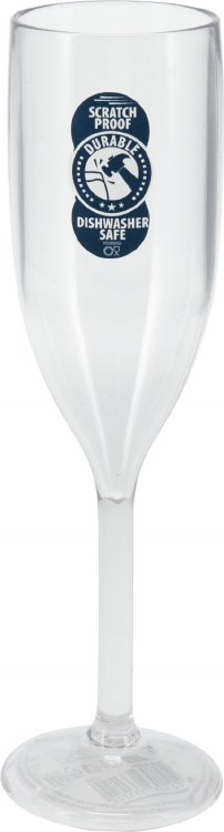 CLEAR CHAMPAGNE GLASS