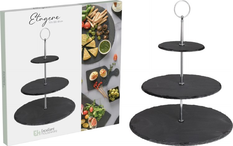 SLATE 3 TIER ETAGERE