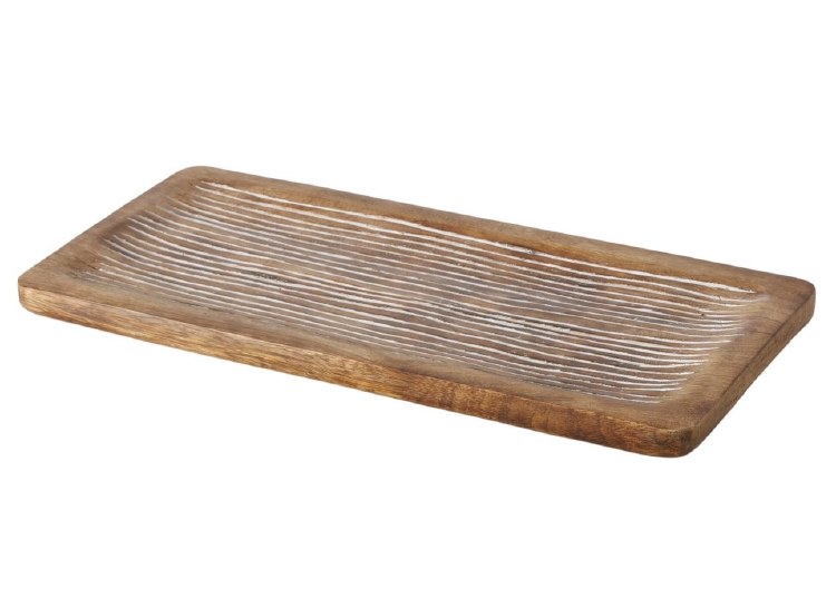 RIFFLEY MANGO WOOD PLATTER-LARGE