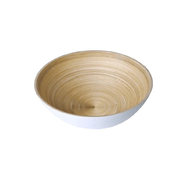 BAMBOO BOWL-BEIGE-SMALL
