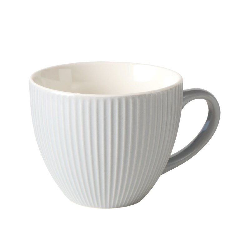 RANURA GREY SHORT MUG