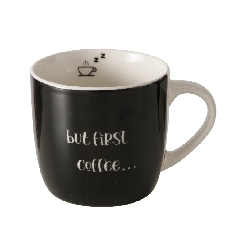 "COFFEE FIRST" JUMBO MUG
