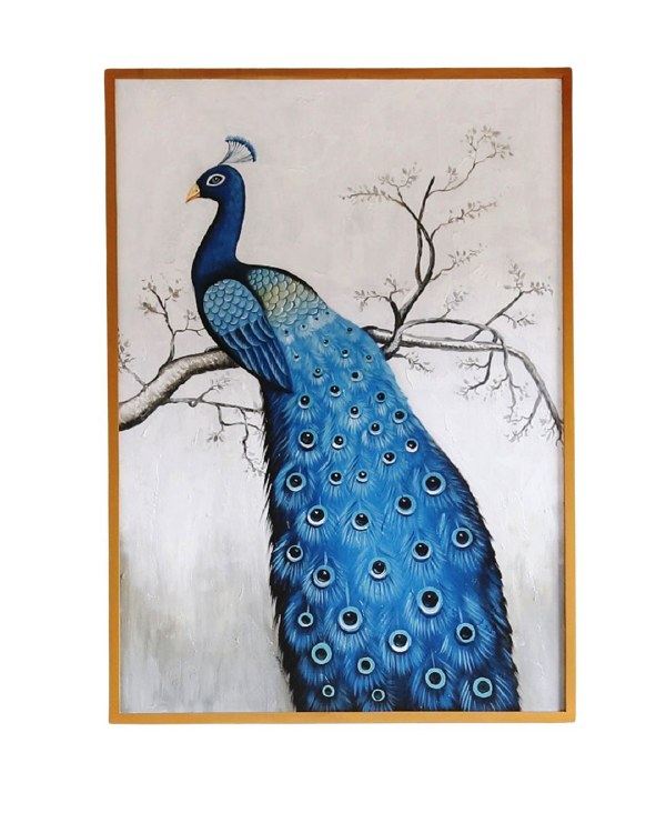 PEACOCK WALL ART