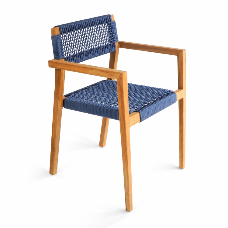 CHARLOTT BLUE ARMCHAIR