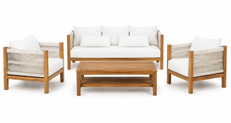 TAHITI 4 PIECE SOFA SET